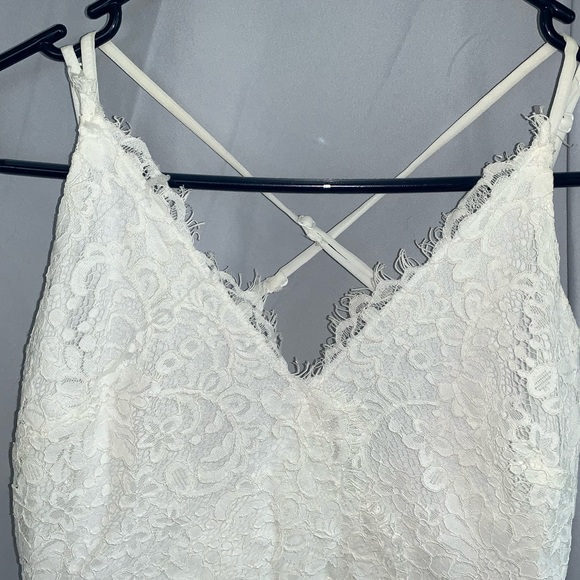 Soprano White Lace Dress Purchased at Nordstrom - Picture 6 of 6